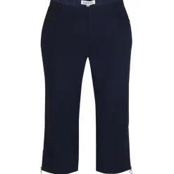 Zhenzi Jazzy pants - Bengaline - Marineblå buks 2102284 Navy fra Zhenzi