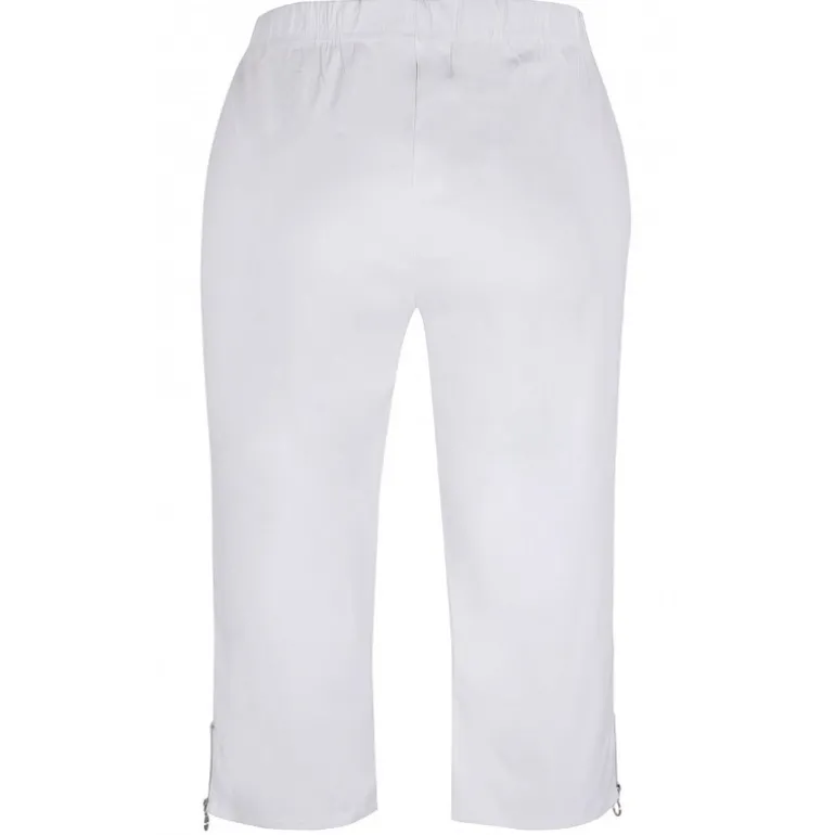 Zhenzi Jazzy pants - Bengaline - Hvid buks 2102284 White fra Zhenzi