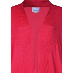 Zhenzi Kogle 086 Cardigan L/S - Pink cardigan 200619 Raspberry fra Zhenzi