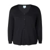Zhenzi Kogle 410-Cardigan L/S - Sort cardigan 200617 Black fra Zhenzi