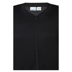 Zhenzi Mya 376 Jacket - Sweat lynlås jakke sort 200376 Black fra Zhenzi