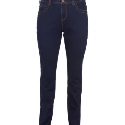 Zizzi Jeans, Long Vilma - Jeans JB060390B DK Blue Rinse fra Zizzi