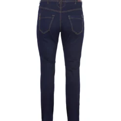 Zizzi Jeans, Long Vilma - Jeans JB060390B DK Blue Rinse fra Zizzi