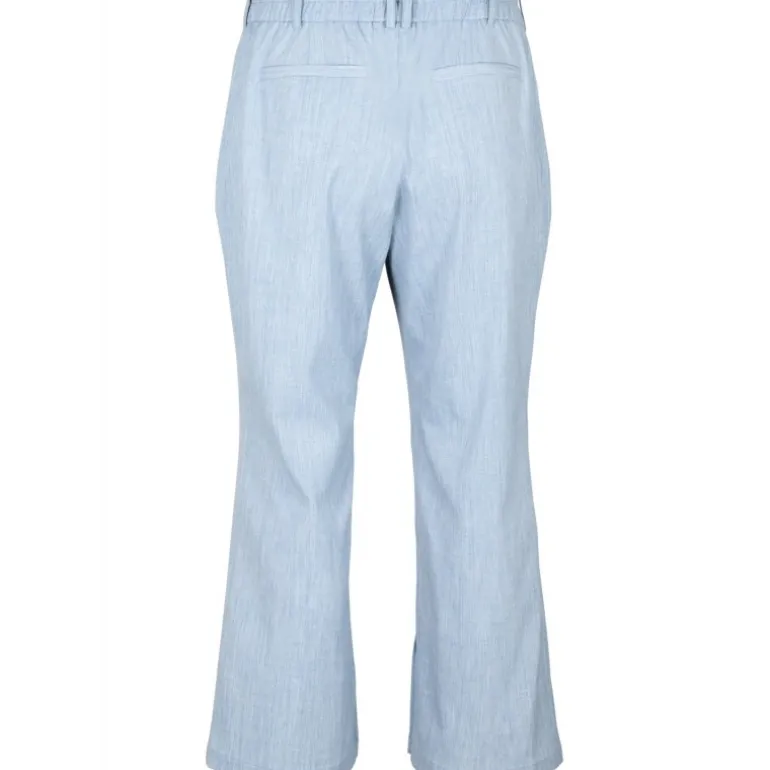 Zizzi MKOOPA SLIT PANT - Jakkesæts buks M90007B Infinity fra Zizzi