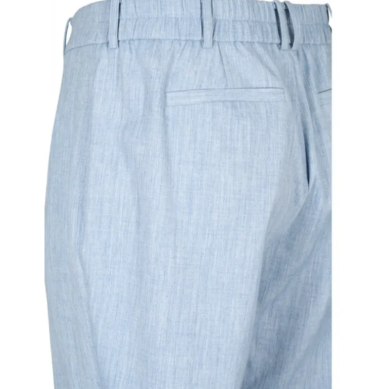 Zizzi MKOOPA SLIT PANT - Jakkesæts buks M90007B Infinity fra Zizzi